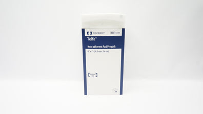 Covidien 1238 Telfa Non-Adherent Pad Prepack 8inch x 3inch - Box of 50